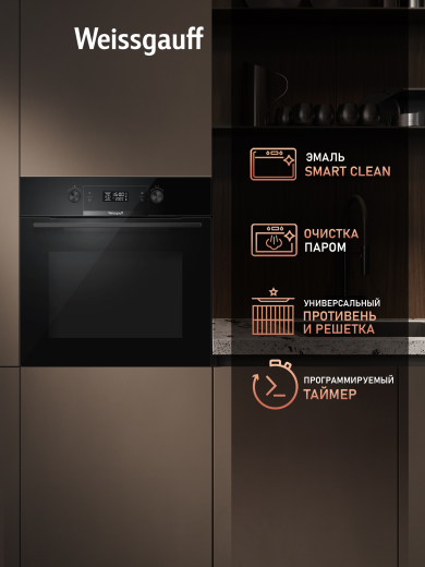 ������� ���� Weissgauff EOM 691 PDBS Steam Clean Black Edition