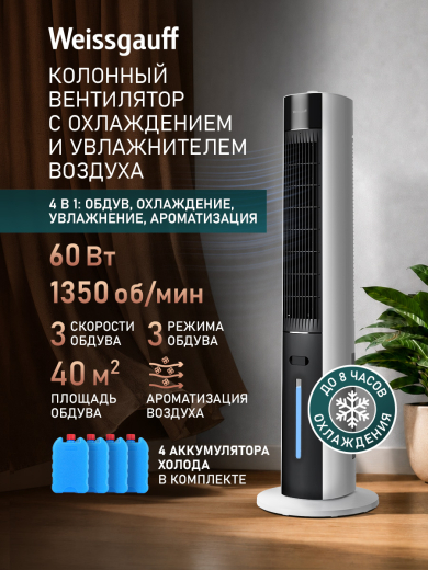 ���������� ��������� �������� � ������� ����������� Weissgauff WFC-95 W Water