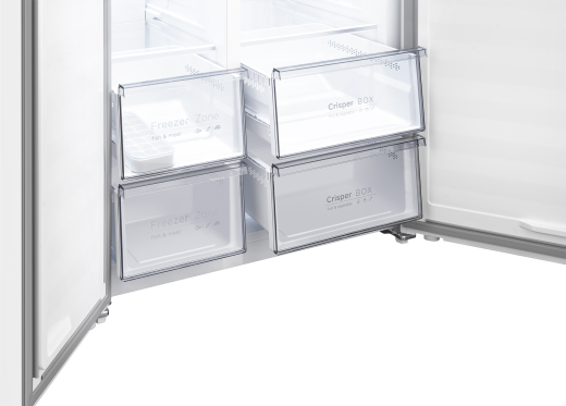 ��������������� ����������� � ���������� Weissgauff WSBS 550 Built-in NoFrost Inverter White