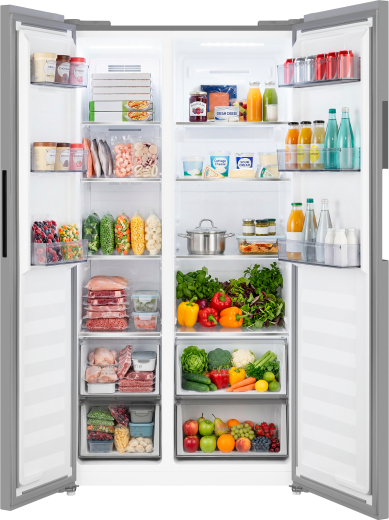 ��������������� ����������� � ���������� Weissgauff WSBS 550 Built-in NoFrost Inverter Inox