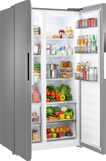 ��������������� ����������� � ���������� Weissgauff WSBS 550 Built-in NoFrost Inverter Inox