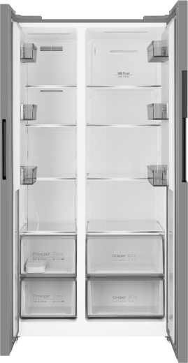 ��������������� ����������� � ���������� Weissgauff WSBS 550 Built-in NoFrost Inverter Inox
