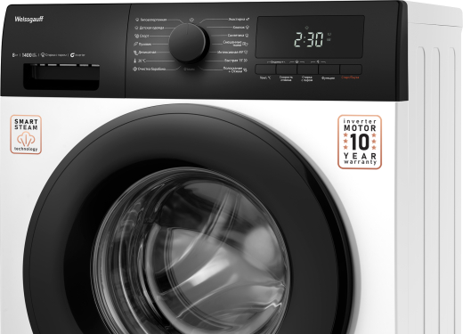 ���������� ������ � ���������� � ����� Weissgauff WM 4748 Inverter Steam