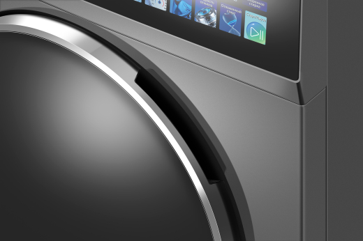 C��������� ������ � ���������� � ����� Weissgauff WM 56411 Color Touch Inverter Steam Dark Grey
