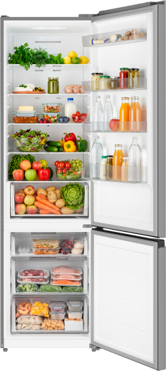 ��������������� ����������� � ���������� Weissgauff WRK 2010 Inox Inverter NoFrost