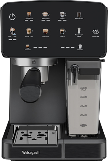 ��������� Weissgauff WCM-356 DB Automatic Cappuccino ColorTouch