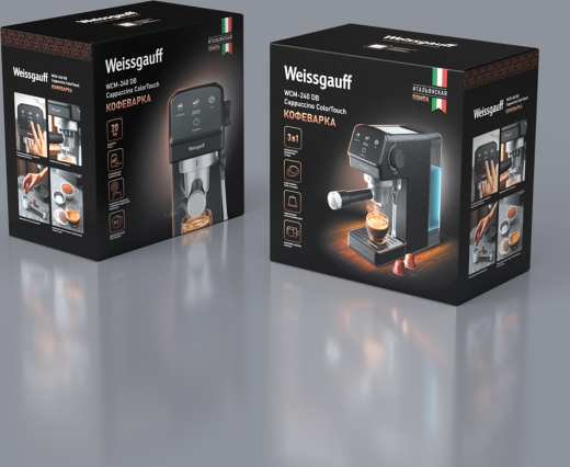 ��������� Weissgauff WCM-240 DB Cappuccino ColorTouch