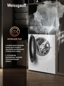 C��������� ������ � ���������� � ����� Weissgauff WM 40106 Inverter Steam