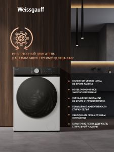 C��������� ������ � ���������� � ����� Weissgauff WM 591410 Inverter Steam