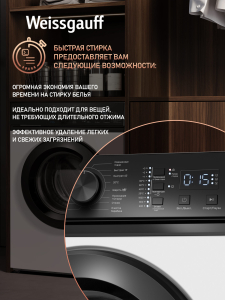 C��������� ������ � ���������� � ����� Weissgauff WM 4527 DC Inverter Steam�