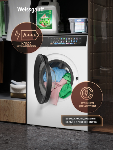 C��������� ������ � ���������� � ����� Weissgauff WM 39107 Full Touch Inverter Steam