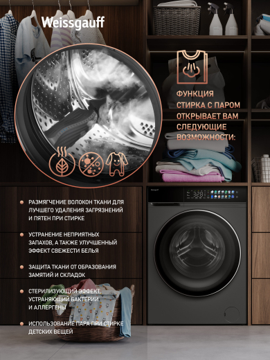 C��������� ������ � ����������������, ��������������, ���������� � ����� Weissgauff WM 996 Autodose Inverter Touch