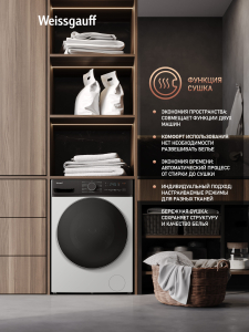 ���������� ������ � ������ � ���������� Weissgauff WMD 4628 Inverter Steam