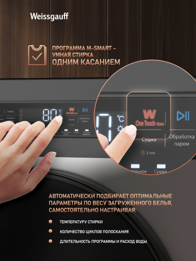 ���������� ������ � ������, ���������� � ����� Weissgauff WMD 49411 DC Inverter Steam