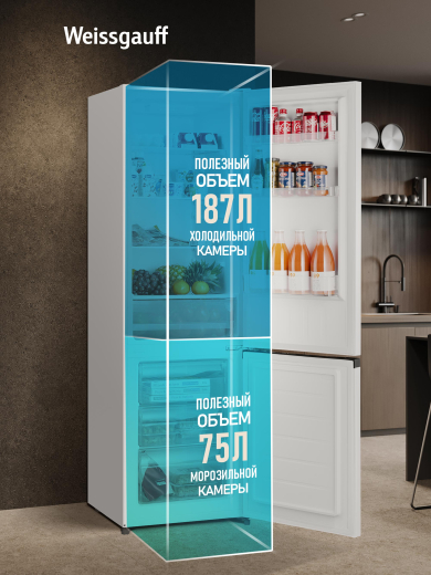 ��������������� ����������� Weissgauff WRK 1760 LowFrost White
