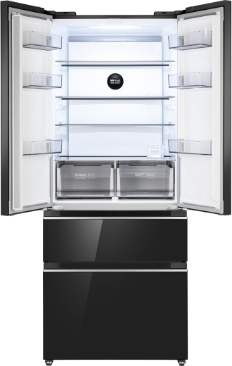 ��������������� ����������� Weissgauff WFD 450 Built-in Inverter NoFrost Black Glass