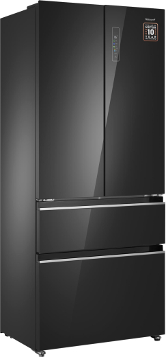 ��������������� ����������� Weissgauff WFD 450 Built-in Inverter NoFrost Black Glass