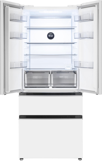 ��������������� ����������� Weissgauff WFD 450 Built-in Inverter NoFrost White Glass