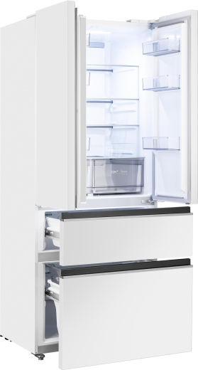 ��������������� ����������� Weissgauff WFD 450 Built-in Inverter NoFrost White Glass