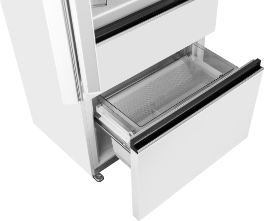 ��������������� ����������� Weissgauff WFD 450 Built-in Inverter NoFrost White Glass