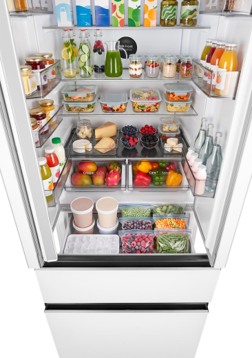 ��������������� ����������� Weissgauff WFD 450 Built-in Inverter NoFrost White Glass
