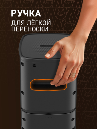 ���������� ��������� �������� � ������� ����������� Weissgauff WFC-90 B Water&Ice
