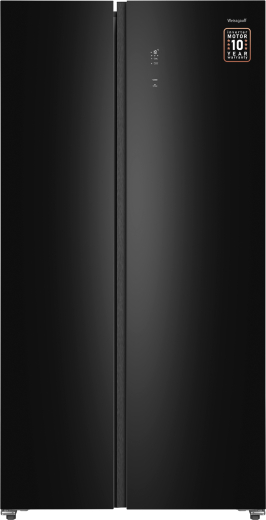 ��������������� ����������� � ���������� Weissgauff WSBS 550 Built-in NoFrost Inverter Black Glass