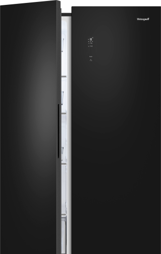 ��������������� ����������� � ���������� Weissgauff WSBS 550 Built-in NoFrost Inverter Black Glass