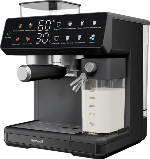 ��������� Weissgauff WCM-357 DB Automatic Cappuccino ColorTouch