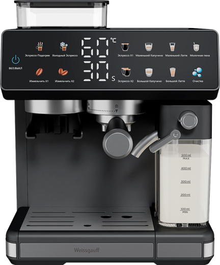 ��������� Weissgauff WCM-357 DBx Automatic Cappuccino ColorTouch