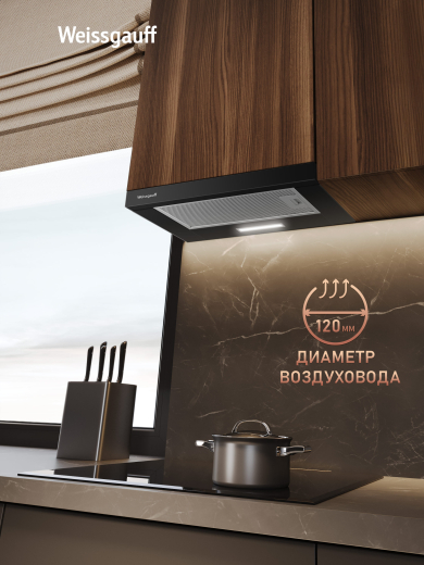 �������� ������������ ������� Weissgauff TEL 500 Black Glass