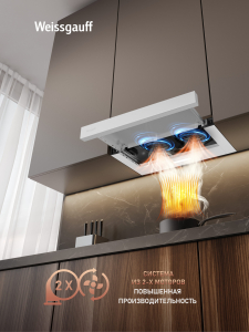 �������� ������������ ������� Weissgauff TEL 600 2M White Glass