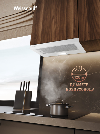 �������� ������������ ������� Weissgauff TEL 600 2M White Glass