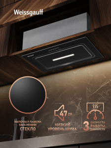 �������� ������������ ������� Weissgauff Aura 456 PB Black Glass