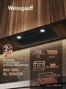 �������� ������������ ������� Weissgauff Box 1000 BL Sensor