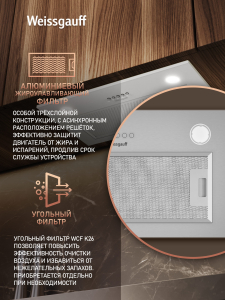 �������� ������������ ������� Weissgauff Root 600 PB Inox