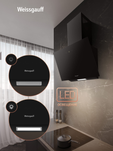 ��������� ������� Weissgauff SIGMA 50 Touch Black Glass