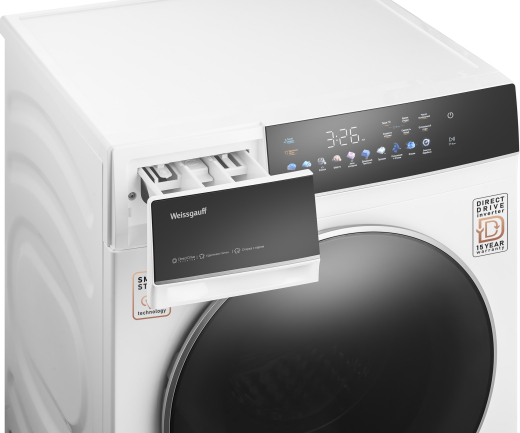 C��������� ������ � ������ �������� ���������� � ����� Weissgauff WM 62210 Direct Drive Touch Inverter Steam