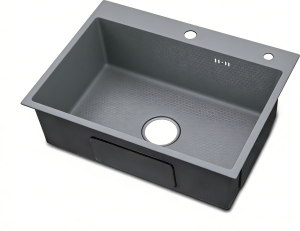 ����� ��� ����� �� ����������� ����� Weissgauff WKS 5050-1 Dark Grey Nano Hexagon