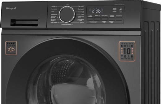 C��������� ������ � ���������� � ����� Weissgauff WM 601411 Inverter Steam Grey