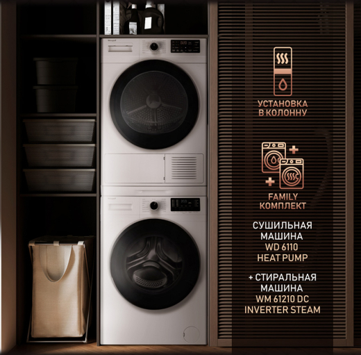 ��������� ������ � ���������� � �������������� Weissgauff WD 6110 Heat Pump