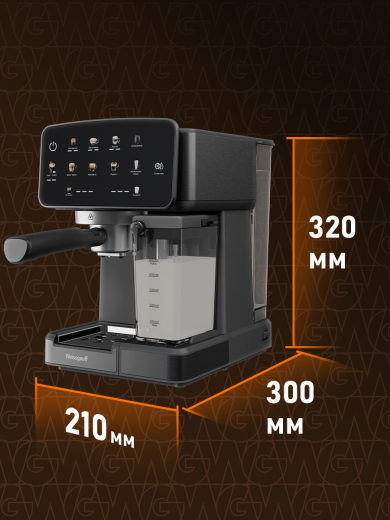 ��������� Weissgauff WCM-356 DB Automatic Cappuccino ColorTouch