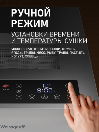 ���������� Weissgauff WDH 114 Digital Extra Dry
