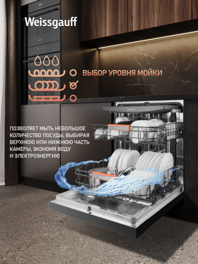 ������������� ������ � ���������� Weissgauff DW 996 Touch Inverter Dual Fan Dry