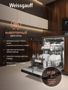 ������������ ������������� ������ � ����� �� ���� � ���������� Weissgauff BDW 6026 Inverter Infolight