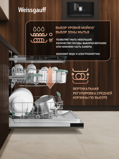 ������������ ������������� ������ � ����� �� ���� � ����-����������� Weissgauff BDW 6140 Ultra Real Autoopen Infolight