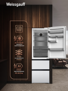 ��������������� ����������� Weissgauff WFD 420 Total NoFrost Inverter White