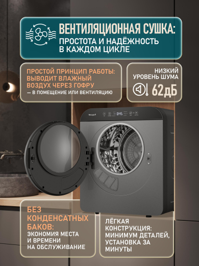 ���������� ��������� ������ Weissgauff WD 486 DG Compact Smart Dry