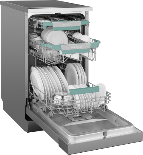 ������������� ������ c ����-����������� � ���������� Weissgauff DW 4539 Inverter Touch AutoOpen Inox