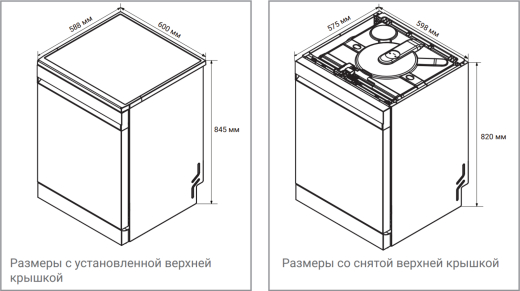 ������������� ������ � ���������� Weissgauff DW 996 Touch Inverter Dual Fan Dry
